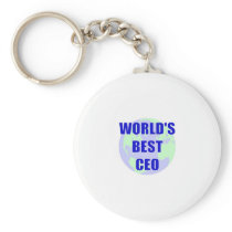 World's Best CEO Keychain