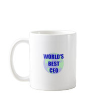 World's Best CEO Coffee Mug