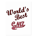 World's Best CNA Post Cards