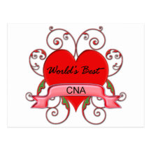 World's Best CNA Post Cards