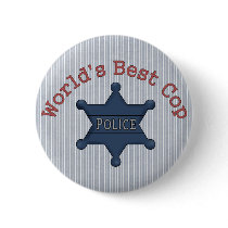 Worlds Best Cop Pin