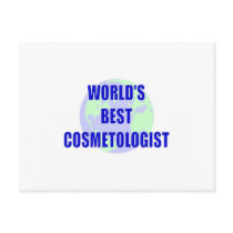World's Best Cosmetologist Postcards