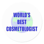World's Best Cosmetologist stickers