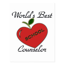 World's Best Counsleor Post Cards