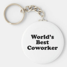 World's Best Coworker Keychains