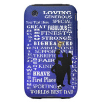 Worlds Best Dad 3G/3GS TOUGH iPhone Case casemate cases