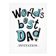 World's Best Dad Announcement