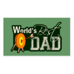 World's Best Dad; Archery Business Cards