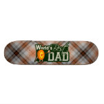 World's Best Dad; Archery Custom Skateboard