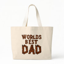 World's Best Dad Tote Bags