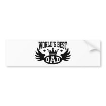 World's Best Dad Bumper Stickers