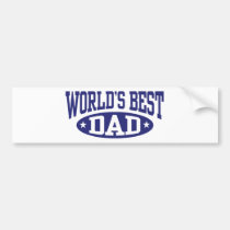 World's Best Dad bumper stickers