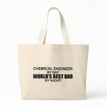 World's Best Dad - Chemical Engineer Canvas Bag