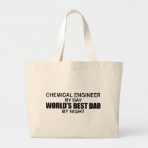 World's Best Dad - Chemical Engineer Canvas Bag