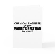 World's Best Dad - Chemical Engineer Cards