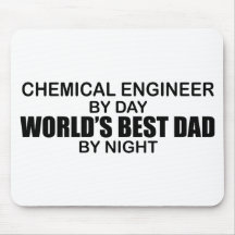 World's Best Dad - Chemical Engineer Mousepad