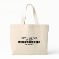 World's Best Dad - Contractor Canvas Bag
