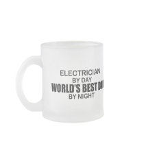 World's Best Dad - Electrician Mug