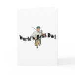Worlds Best Dad Fisherman cards
