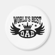World's Best Dad Magnet