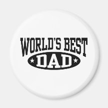 World's Best Dad Magnets