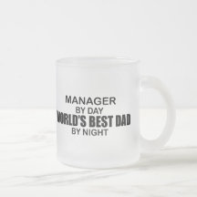 World's Best Dad - Manager Coffee Mugs