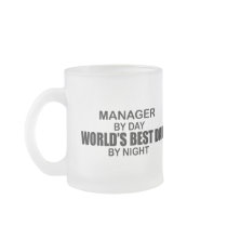 World's Best Dad - Manager Coffee Mugs