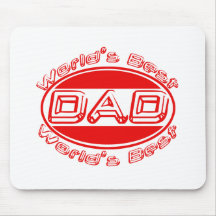 World's best Dad Mouse Pads