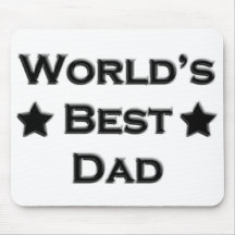World's Best Dad Mouse Pads