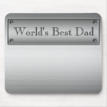 World's Best Dad Mousepad