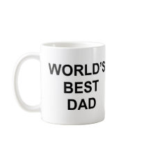 World's Best Dad Coffee Mug