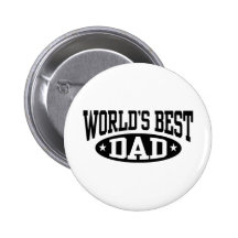 World's Best Dad Pin