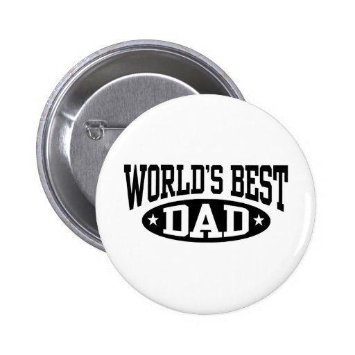 World's Best Dad Pin
