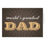 World's best dad starburst inside photo father day greeting card
