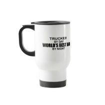 World's Best Dad - Trucker Coffee Mugs