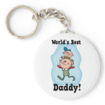 World's Best Daddy keychains