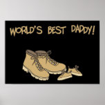 World's Best Daddy Poster Print