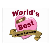 World's Best Dental Assistant Postcards
