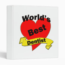 World's Best Dentist Binders