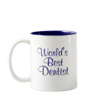 Worlds Best Dentist Coffee Mug