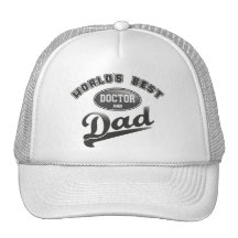 World's Best Doctor & Dad Mesh Hats