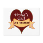 World's Best Dog Trainer Post Card