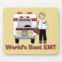 World's Best EMT Female Mouse Mats
