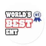 World's Best EMT Stickers