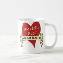 World's Best English Teacher Coffee Mug