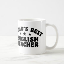 World's Best English Teacher Mug