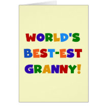 World's Best-est Granny Bright Colours