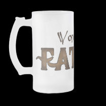World's Best Father Frosted Mug mugs