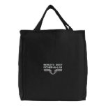Worlds Best Father-In-Law Embroidered Bag embroidered bags