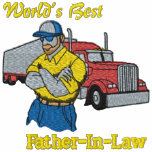 World's Best Father-in-law Truck Embroidered Shirt